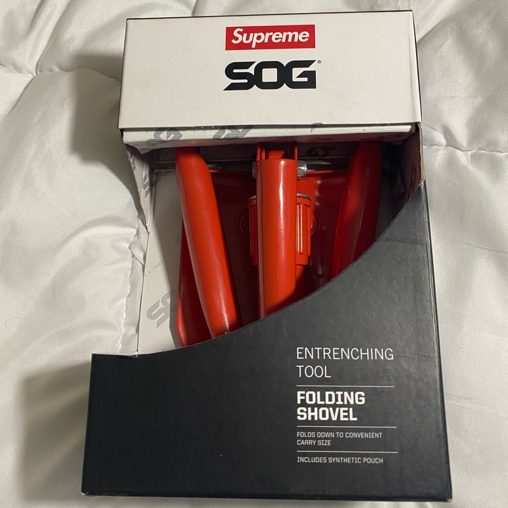 Supreme x Sog Folding Shovel